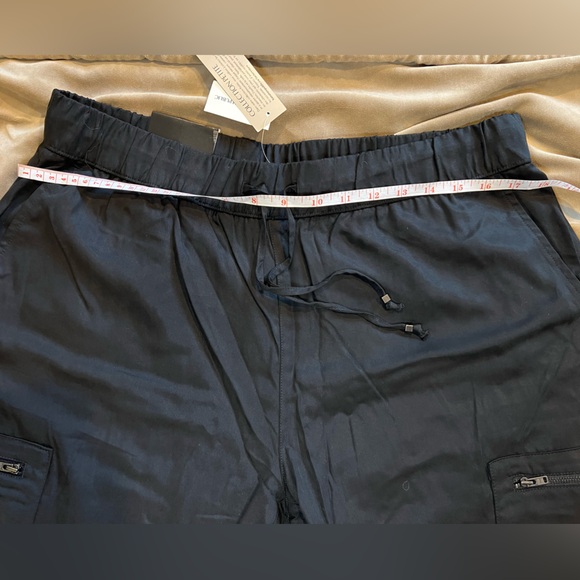 NWT Banana Republic Black TENCIL Cargo Joggers - L Petite - Picture 3 of 11
